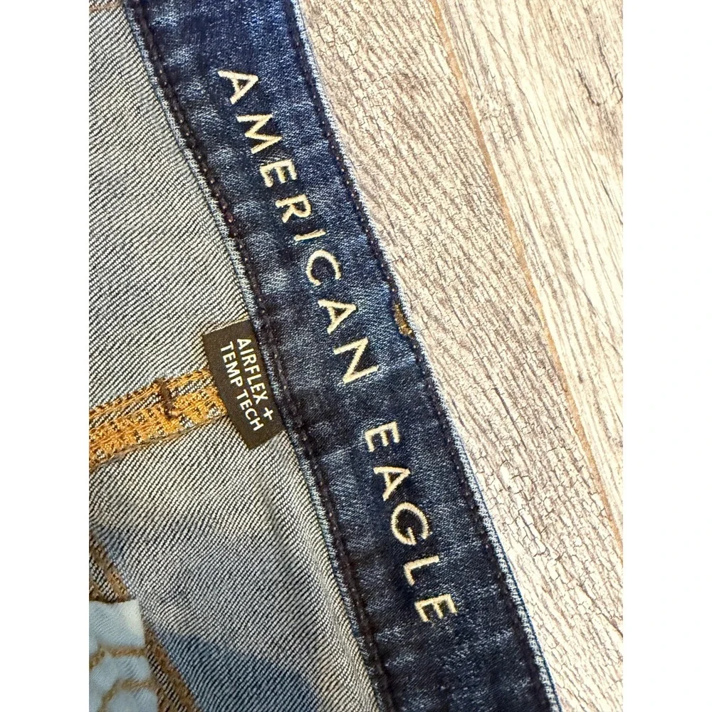 American Eagle Athletic Skinny Jeans 30x34 Mens‎ Airflex Temp Tech 30 x 34 Jean
